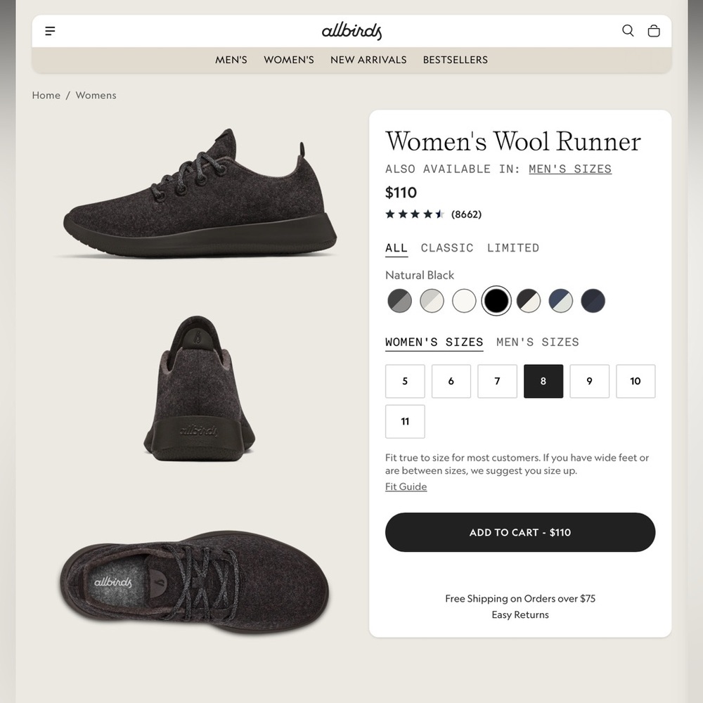 Allbirds Wool Runner